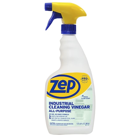 Zep Zep Fresh Clean Scent All Purpose Cleaning Vinegar Liquid 32 oz R48432